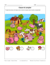 Classify and Count - Farm Animals