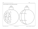 Draw Christmas Ornaments 1