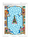Animal Christmas Maze 2