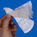 Paper Doily Dove