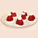 Strawberry Santa Hats Recipe
