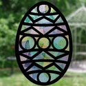 Stained Glass Easter Egg