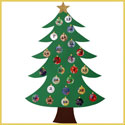 Chrismas Tree Advent Calendar