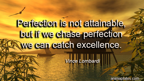 vince lombardi quotes perfection