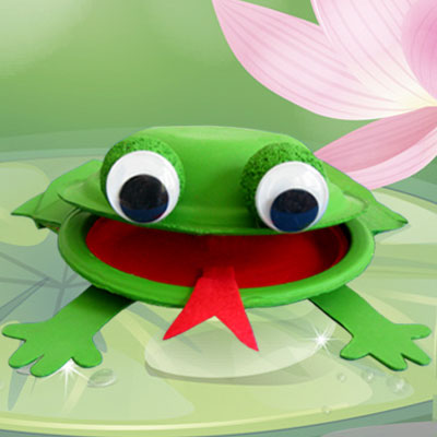 PLATOS DE PAPEL – Frog