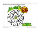 Snail and Lettuce Maze