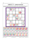 Chinese Lanterns Sudoku 6x6